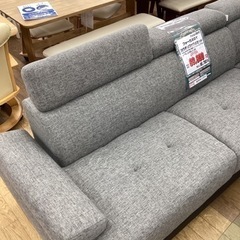 KG-97【新入荷　リサイクル品】フォーカス　カウチソファ2点セット　グレー