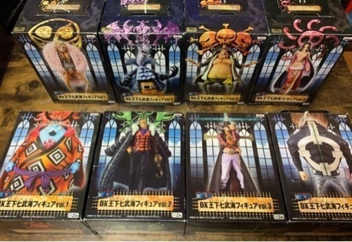 ONE PIECE ワンピース DX王下七武海フィギュア 8体 - 東京都の