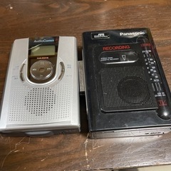 Panasonicカセットレコーダー2点