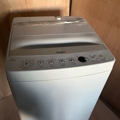 【中古】Haier4.5kg洗濯機2018
