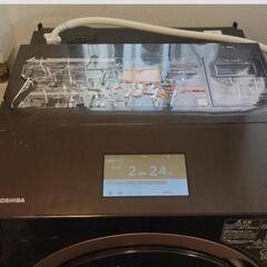 美品★東芝 TW-127X7L ドラム式洗濯乾燥機(洗濯12kg/乾燥7kg・左開き) グレインブラウン