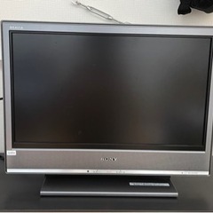 テレビ・BRAVIA（20V型・2007年製、不具合アリ）