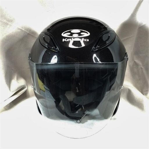 【取引中】カブト（kabuto）　AVAND（アヴァント）-Ⅱ　サイズXL　ブラック　ジェットヘルメット