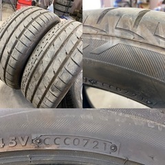 235/50R18 中古　夏タイヤ　４本セット　