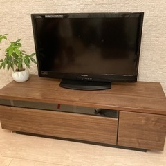 ナフコ　テレビボード　テレビ台　120cm