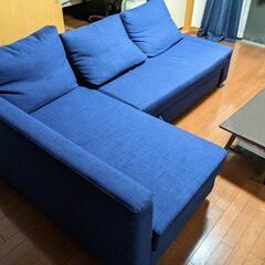 【美品】大型コーナーソファ(収納付き)