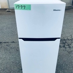 ✨2020年製✨1777番 Hisense✨ノンフロン冷凍冷蔵庫✨HR-B12C‼️