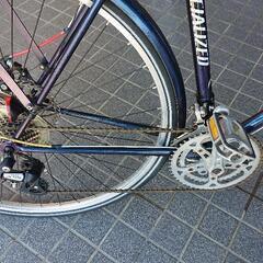 クロスバイク キャリア 泥除け付 自転車