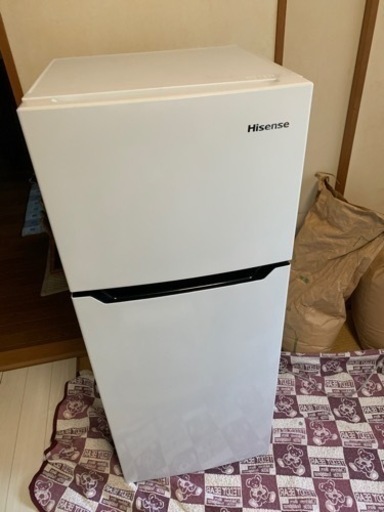 冷蔵庫　ハイセンス　2018年式