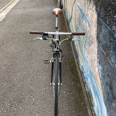 マットブラックなクロスバイク❗️整備済み！