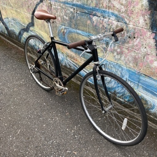 B637☆美品15800円☆整備済み スポーツ中古自転車 STRINOS ブラック 6