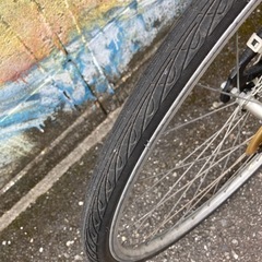 マットブラックなクロスバイク❗️整備済み！