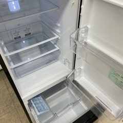 ☆402 MITSUBISHI ミツビシ 2ドア冷蔵庫 146L 2018年製 黒【リサイクル 
