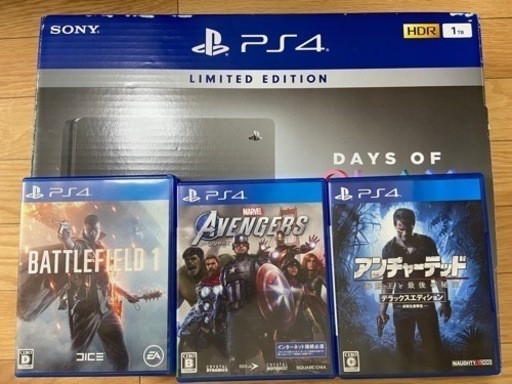 PlayStation 4 Days of Play Limited 美品 本体＋オマケ