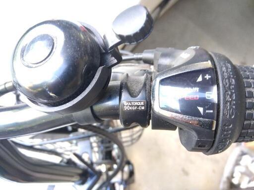 折りたたみ式 20インチ電動アシスト 6段ギヤ付自転車【新品同様】