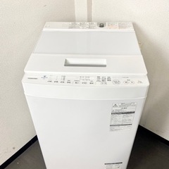 激安‼️デザインがオシャレ 19年製 7キロ TOSHIBA洗濯機AW-7D8?