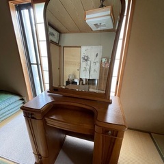 木製鏡台