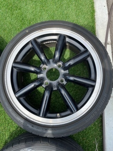 交渉してください！ワタナベアルミ 17インチ 7J +40 4穴 215 40 17