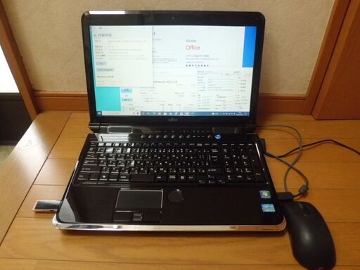 \u003c取引終了＞訳アリ特価　i7\u0026ﾌﾞﾙｰﾚｲ　ﾜｰﾄﾞｴｸｾﾙ2021付　富士通ﾉｰﾄ　win10