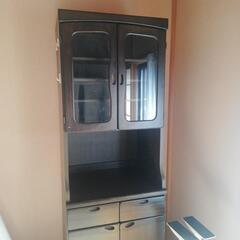 【無料】食器棚　キッチン収納　キッチンボード