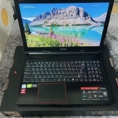 【値下げしました】MSI ゲーミングノートパソコン　GE63-8SE-016JP
