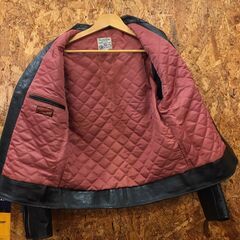 レザージャケット トイズ マッコイ サンダーバード TMJ1121 38 ブラック