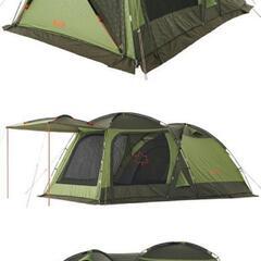 LOGOS ロゴステント【スクリーンドゥーブルXL】＆ グランドシート＆インナーマットのセット