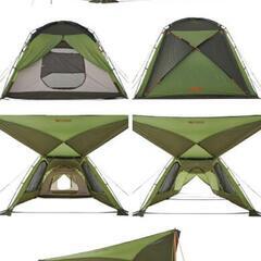 LOGOS ロゴステント【スクリーンドゥーブルXL】＆ グランドシート＆インナーマットのセット