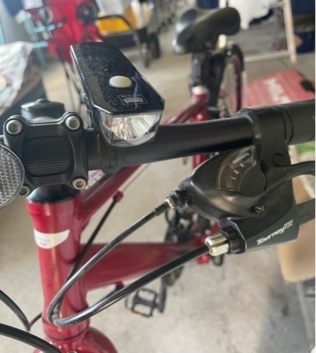 PRECISION SPORT アルミ 24速 470mm クロスバイク RED