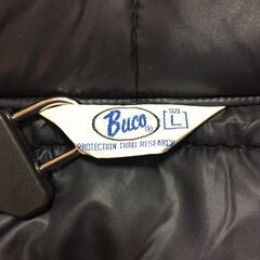 キルティング　ジャケット　BUCO　BJ10103　（L）ブラック