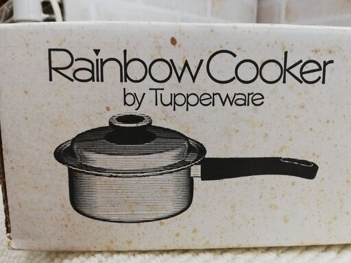 未開封品 tupperware rainbowcooker タッパーウェア レインボークッカー 17cm 片手鍋　1.9L