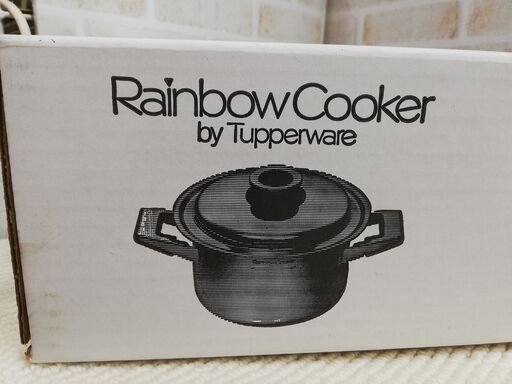 売れ筋がひ！ 未開封品 tupperware rainbowcooker タッパーウェア レインボークッカー 19cm 寸胴鍋 3.5L 生活雑貨