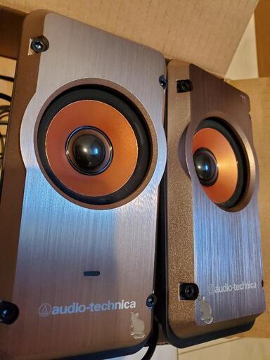 オーディオテクニカ　デスクトップスピーカー