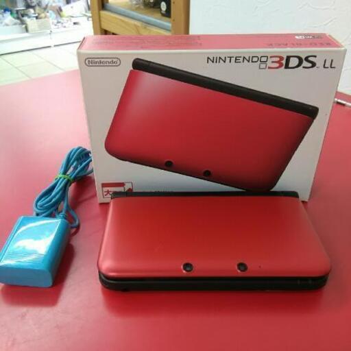 NINTENDO 任天堂 ニンテンドー3DSLL LED\u0026BLACK  ソフト付き