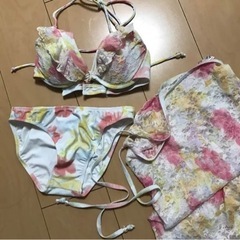 水着　レディース　ビキニ　3点セット