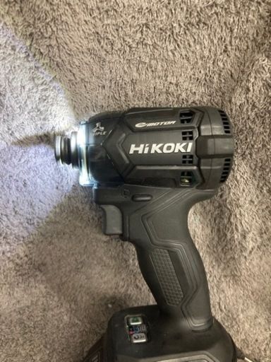 【人気SALE】ハイコーキ　WH36DC インパクトドライバー 充電器　バッテリー2個　22.7.24ｋ