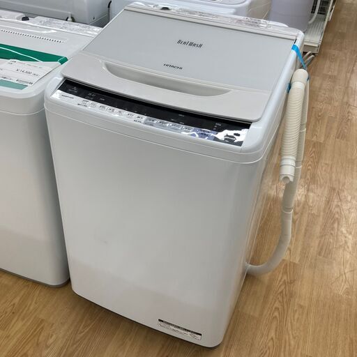 正規通販 日立 洗濯機 SJ397 2017年製 7.0kg BW-V70A ビートウォッシュ 洗濯機