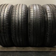 DUNLOP ENASAVE EC204 185/65R15 15インチ 夏タイヤ 4本 2017年製 バリ溝
