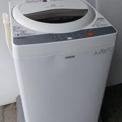 取引中★東芝　全自動洗濯機5kg　2016年製　凹★