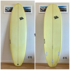 ファンボード 6.6(PU) サーフボード ミニマル ファンボード 6'6“ x 22 x 2 3/4