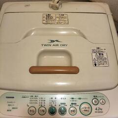 〈洗濯機¥０〉東芝2009年製【引取にきていただける方限定品】
