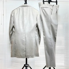 結婚式　タキシード フルセットシルバー 　PERLA Lサイズ🕺