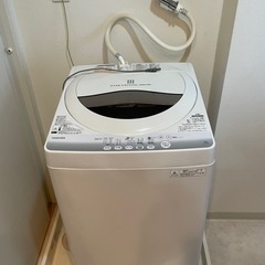 【お取引決まりました】TOSHIBA 洗濯機　5kg 2014年...