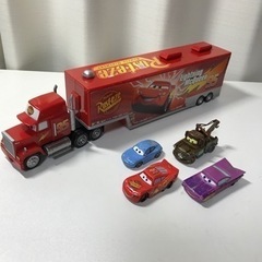 カーズ ミニカー トレーラー トラック おもちゃ ディズニー C...