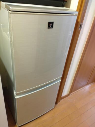 ★霜取り不要❗2ドア　シャープ 冷蔵庫 SJ-PD14X-N  137L　 2013年製