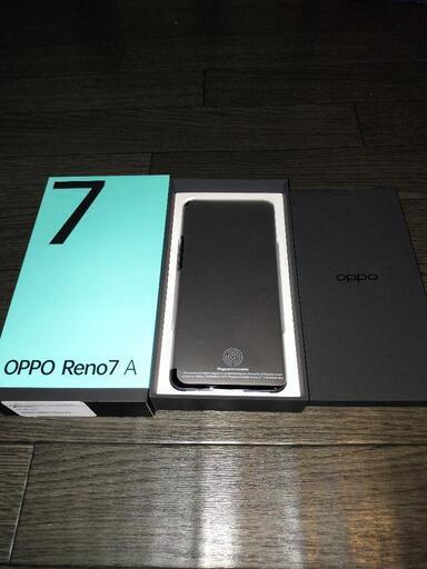 低価得価】 OPPO Reno7 A SIMフリーモデル（スターリーブラック）の ...