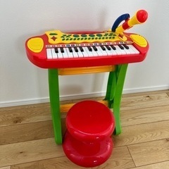 美品　キーボード おもちゃ ピアノ キッズ マイク 楽器 知育玩具