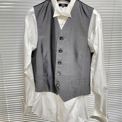 K18ゴールド ネックレス 約40cm-結婚式　タキシード ネクタイ新品付🕺PERLA Sサイズ フルセット ブラック