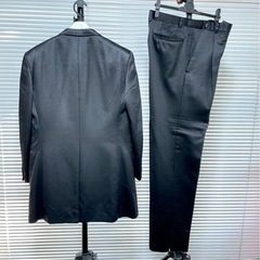 結婚式　タキシード ネクタイ新品付🕺PERLA Sサイズ フルセット ブラック