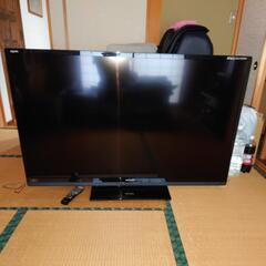 シャープ60型液晶テレビ　ジャンク